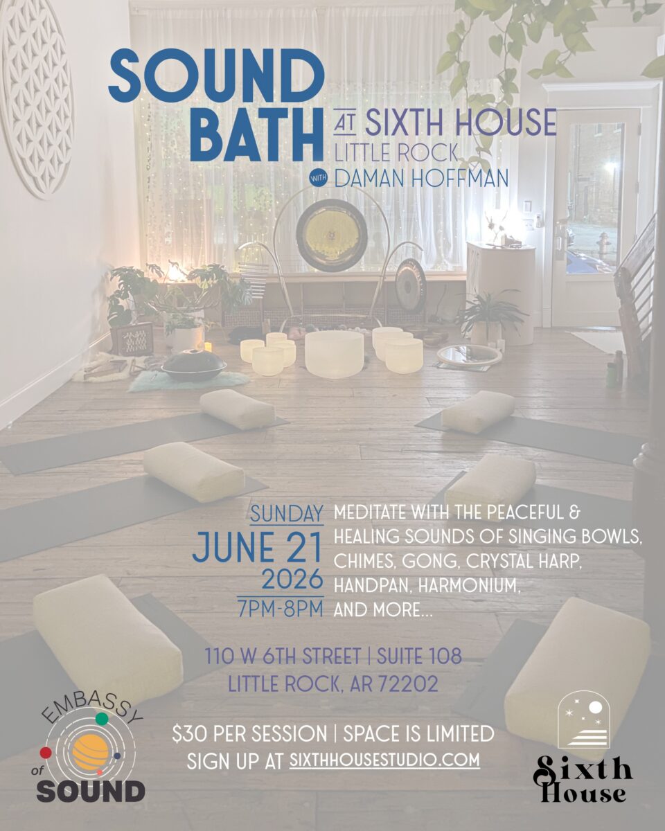 Sound Bath with Daman Hoffman June 21